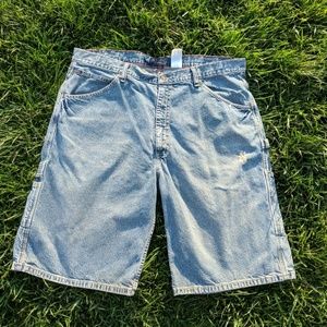 Levi Strauss men's denim shorts blue 40 W40